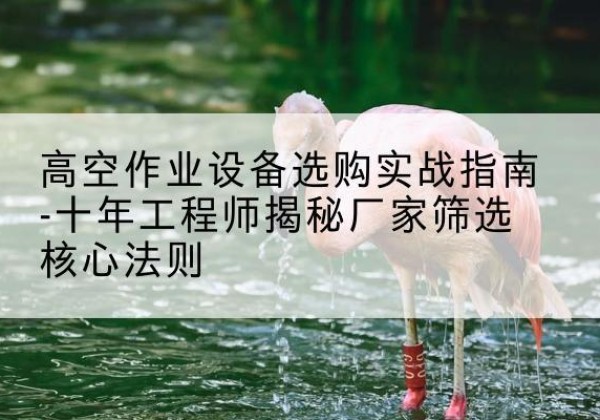 龙井剪叉式升降机厂家-高空作业设备选购实战指南-十年工程师揭秘厂家筛选核心法则